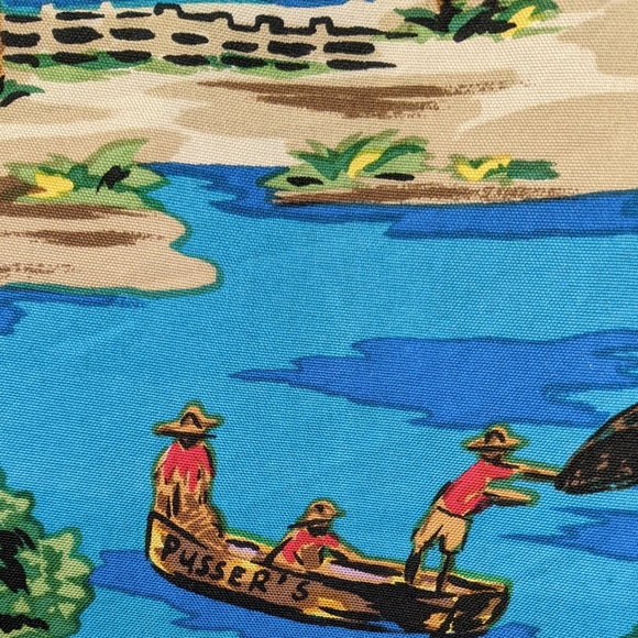 Pusser's West Indies Island Wear Washable Silk Wrap Skirt - Picture 2 of 8